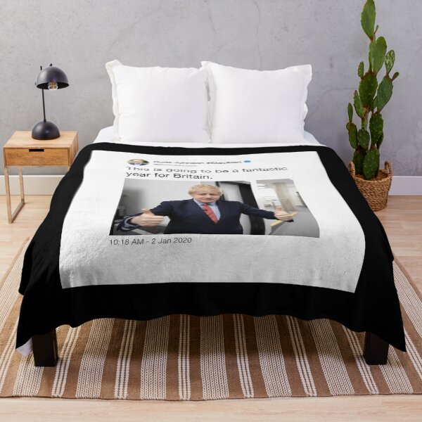 Item preview, This Is Going To Be A Fantastic Year For Britain Tweet By Boris Johnson designed and sold by Tsofay.