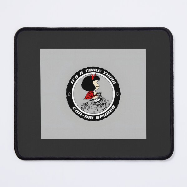 Item preview, Mafalda Riding a Trike Inspired by CanAm Spyder Illustration designed and sold by hanymoussa.