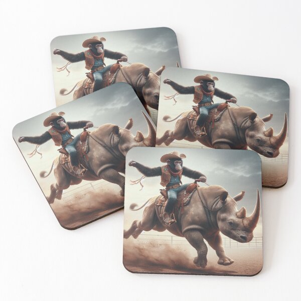 Item preview, Rodeo Rhino designed and sold by ThatRockChic.