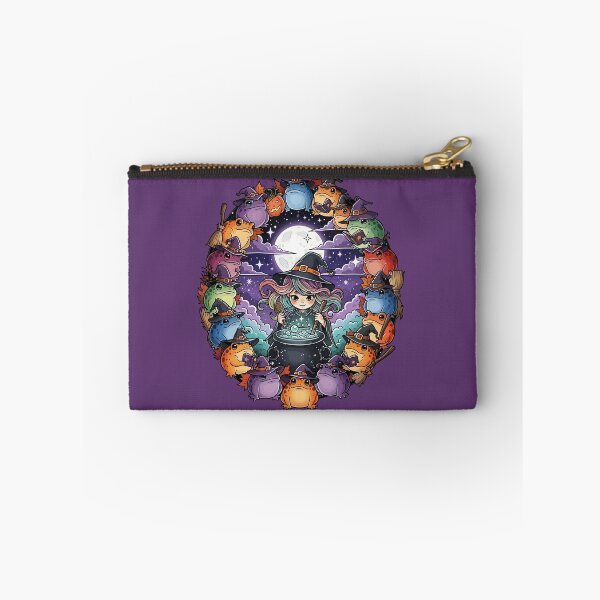Item preview, Cute Witch Creating Magical Moments With Toads designed and sold by taiche.