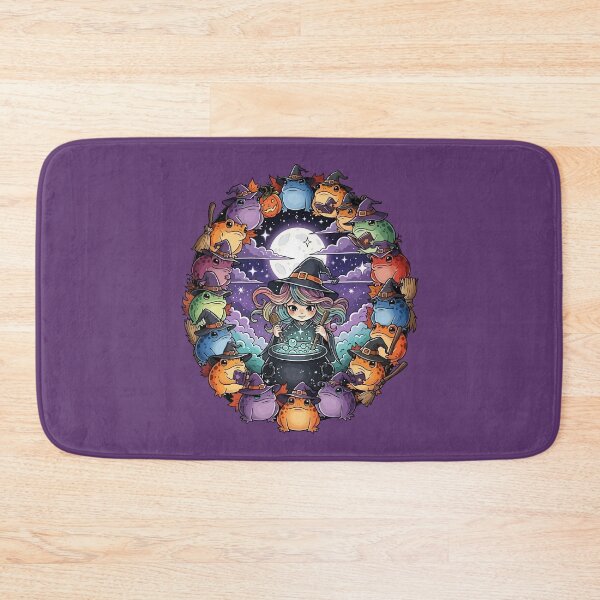 Item preview, Cute Witch Creating Magical Moments With Toads designed and sold by taiche.