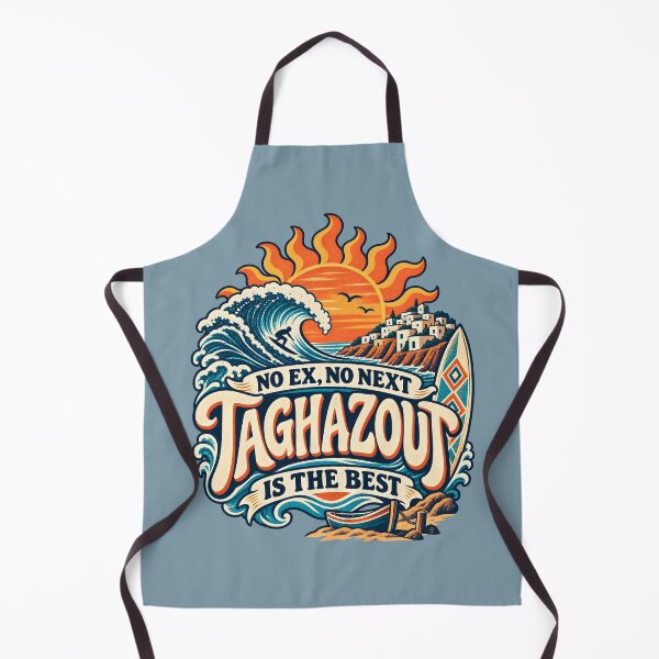 Item preview, Taghazout Morocco Retro Surf – Vintage Atlantic Wave designed and sold by AmiGraph.