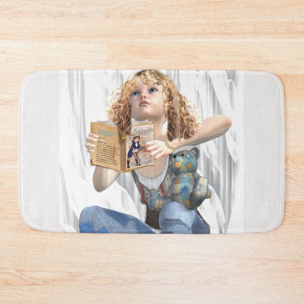 Item preview, Girl Reading Tawn Krakowski’s Princess Pirate Book with Teddy Bear designed and sold by Patricia Brown.