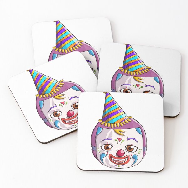 Item preview, Cute Colorful Cartoon Clown Character designed and sold by artlequin1919.