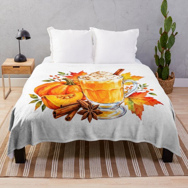 Item preview, Watercolor pumpkin juice designed and sold by trendspatterns.
