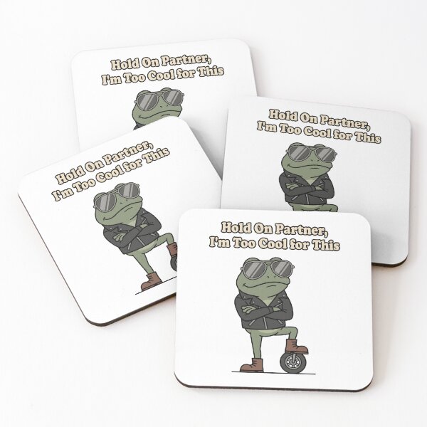 Item preview, Stylish Frog Skater Retro Cartoon Streetwear Artwork designed and sold by StickerNestYou.