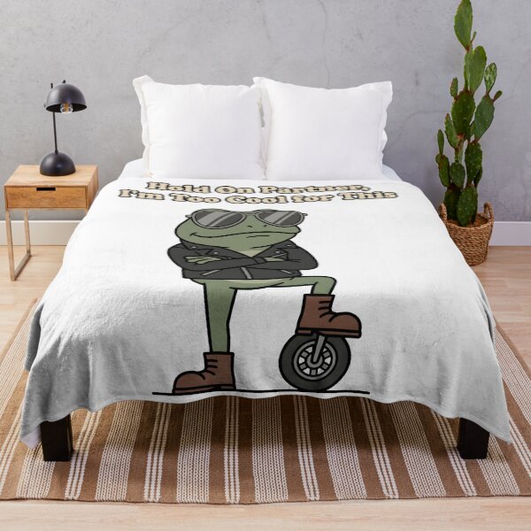 Item preview, Stylish Frog Skater Retro Cartoon Streetwear Artwork designed and sold by StickerNestYou.