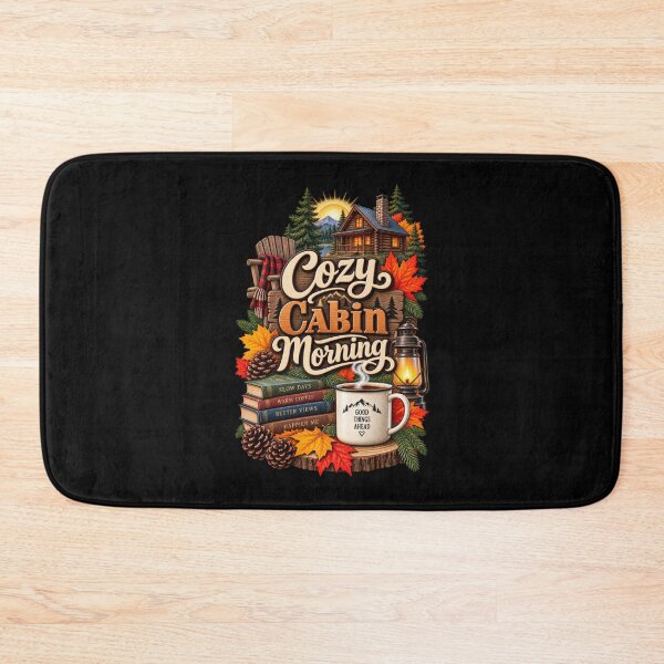 Item preview, Cozy Cabin Autumn Mornings designed and sold by RockitBaby.