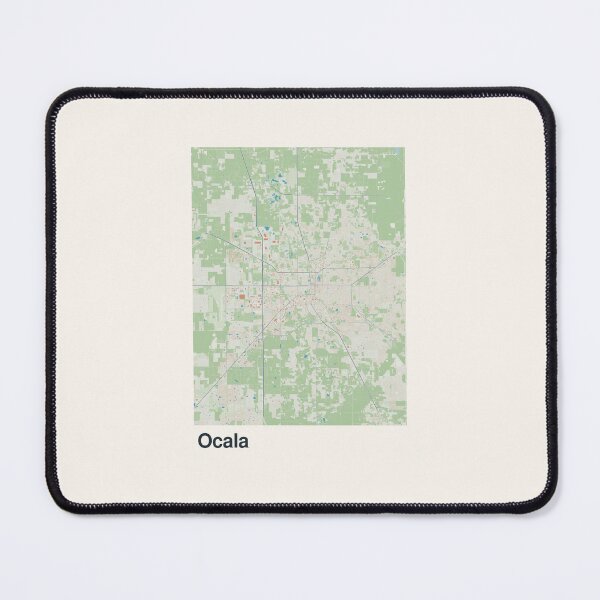 Item preview, Ocala Minimalistic Map Art designed and sold by MapsNerd.