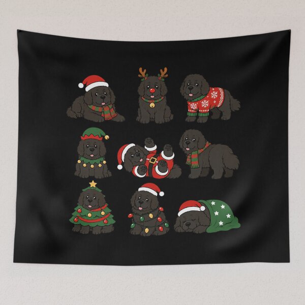 Item preview, Funny Newfoundland Dog Christmas Holiday Xmas Mom Dad designed and sold by rafaeltto.