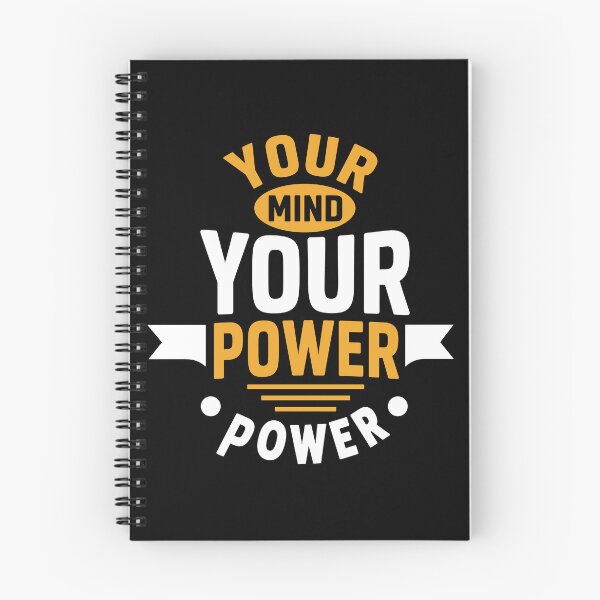 Item preview, Your Mind Your Power Motivational Mindset Typography T-Shirt designed and sold by rejowan-arts.