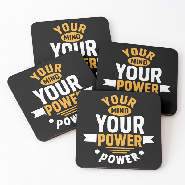 Item preview, Your Mind Your Power Motivational Mindset Typography T-Shirt designed and sold by rejowan-arts.