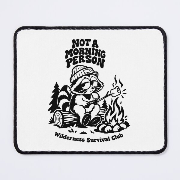 Item preview, Not A Morning Person Racoon Vintage designed and sold by Hotfresh.