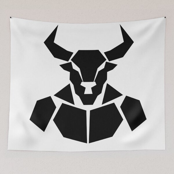 Item preview, Powerful Geometric Bull Head designed and sold by matybrak.