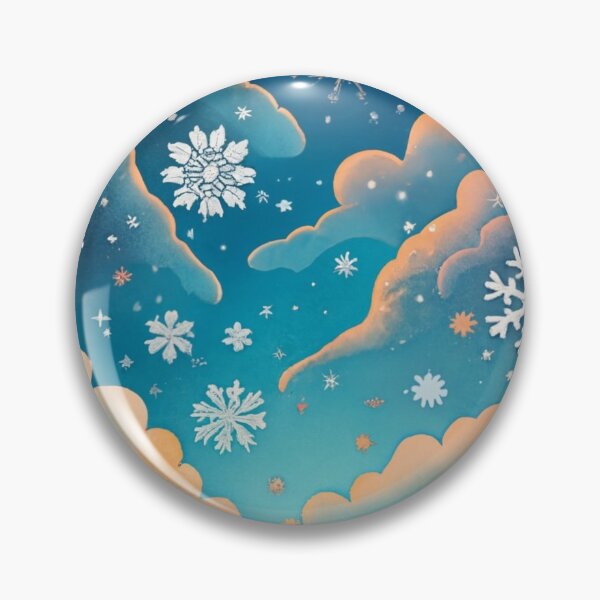 Item preview, Whimsical Snowflakes and Winter Clouds designed and sold by Gustavo Navarro.