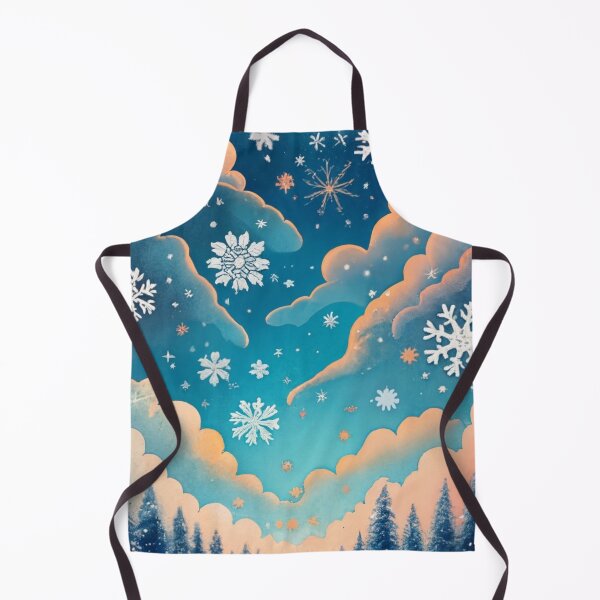 Item preview, Whimsical Snowflakes and Winter Clouds designed and sold by Gustavo Navarro.