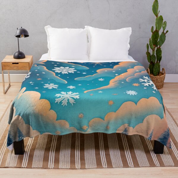 Item preview, Whimsical Snowflakes and Winter Clouds designed and sold by Gustavo Navarro.