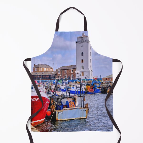Item preview, North Shields Fish Quay: Colourful Boats, Choppy Waters designed and sold by Violaman.