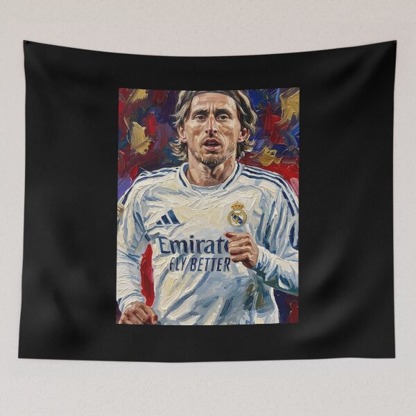 Item preview, Luka Modric Oil Painting designed and sold by maretsad.