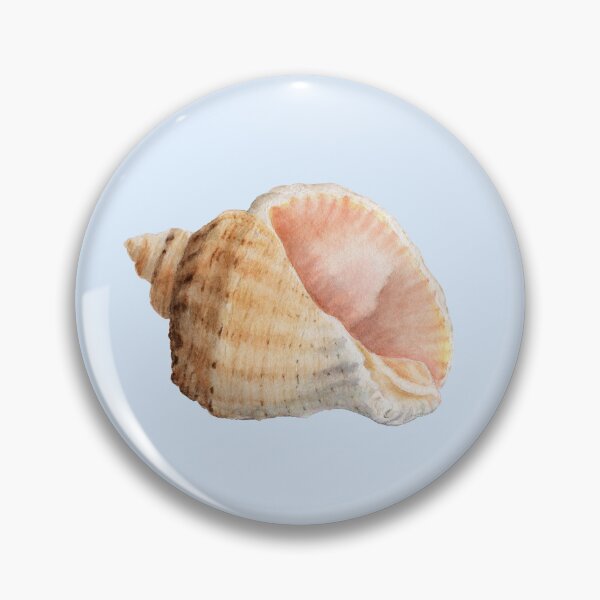 Item preview, Watercolor Rapana Seashell designed and sold by dpesheva-art.