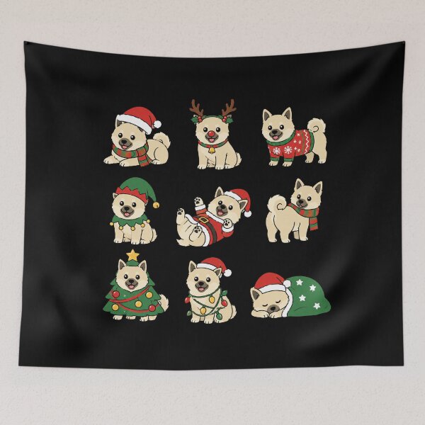 Item preview, Funny Norwegian Buhund Dog Christmas Holiday Xmas Mom Dad designed and sold by rafaeltto.