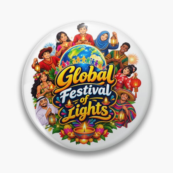 Artikelvorschau, Globales Lichterfest entworfen und verkauft von Design Sounds Studio.