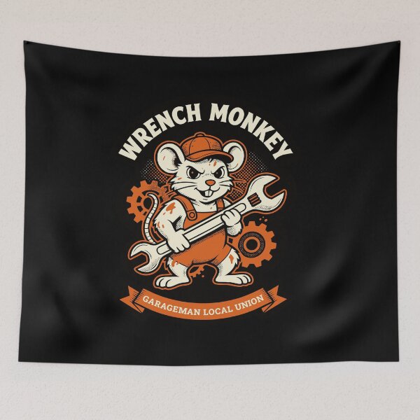 Item preview, Wrench Rat Vintage Streetwear designed and sold by Hotfresh.