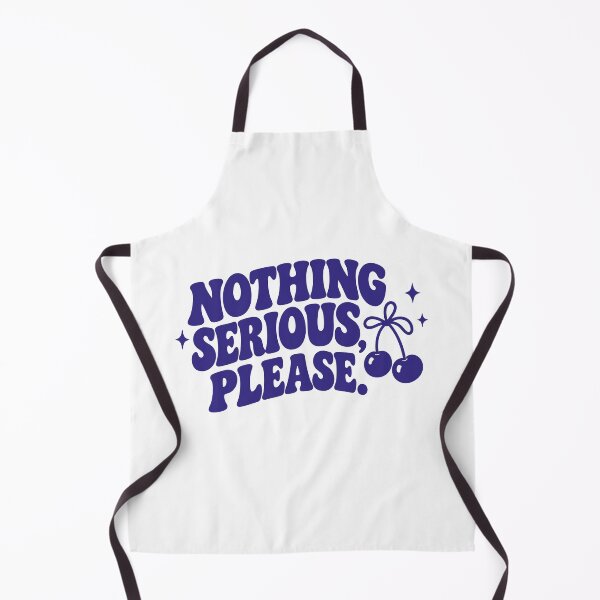 Item preview, Nothing Serious Please Retro Typography designed and sold by MACHDESIGN.
