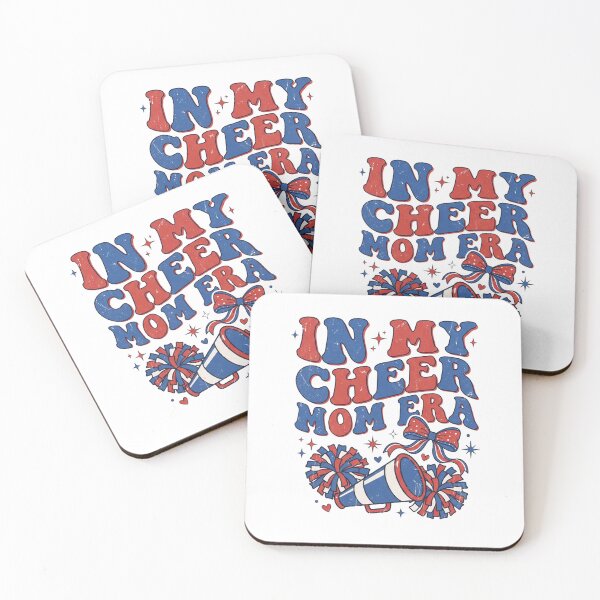 Item preview, In My Cheer Mom Era Retro Cheer Typography designed and sold by Mellow Doodle Co..