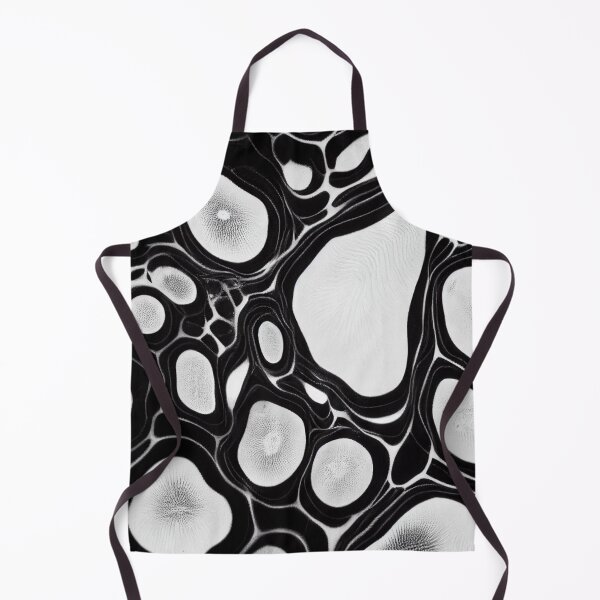 Item preview, Abstract Black and White Fluid Art  designed and sold by shelteredinside.