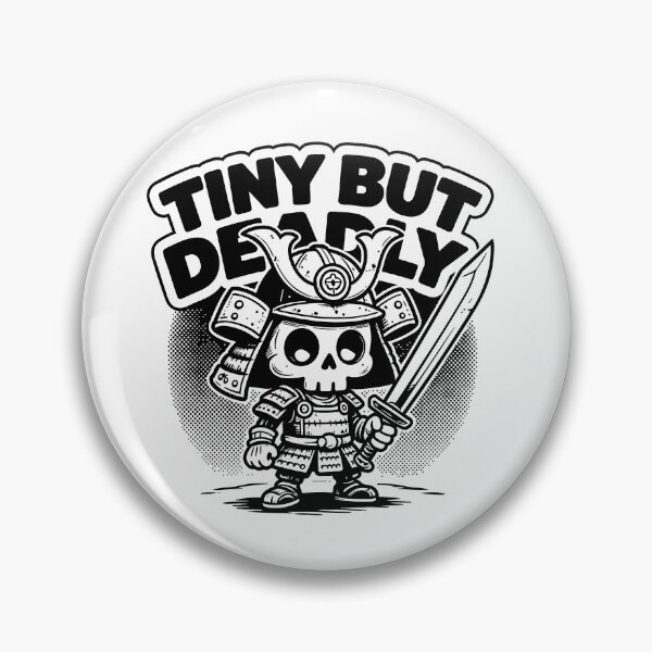Item preview, Tiny Warrior Cute Skull Vintage 1970s T-Shirt designed and sold by Hotfresh.