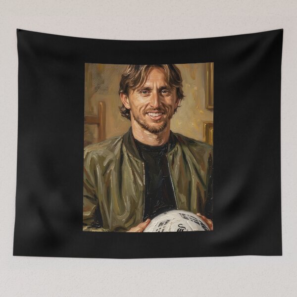 Item preview, Luka Modric Oil Painting designed and sold by maretsad.