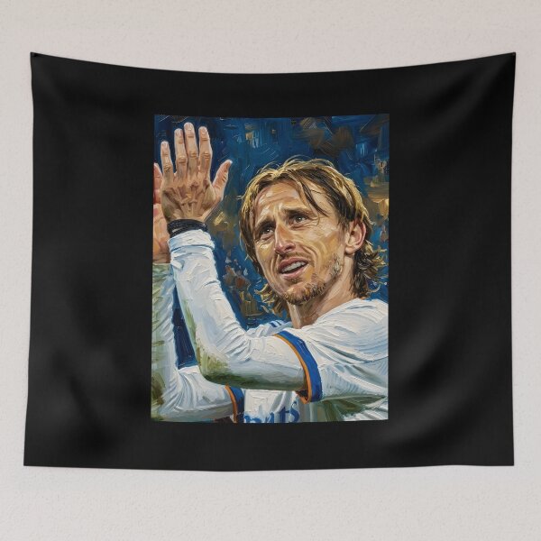 Item preview, Luka Modric Oil Painting designed and sold by maretsad.