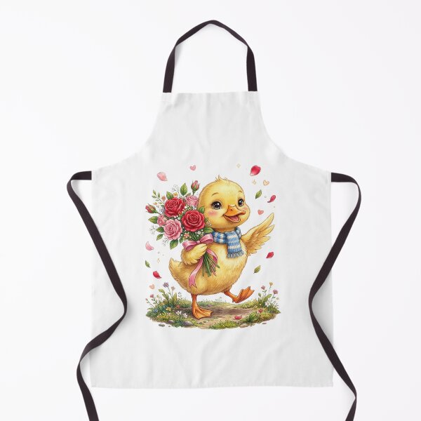 Item preview, Happy Duckling with Roses designed and sold by StickVerse by Owais.
