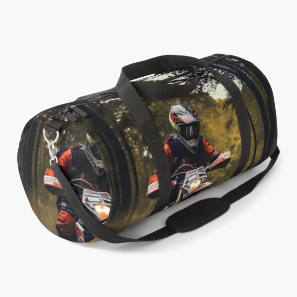 Item preview, Realistic Off Road Motorcycle Forest Racing Mud Splatter Artwork designed and sold by RevUpDesign.