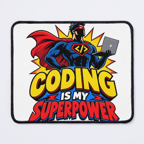 Item preview, Coding Is My Superpower designed and sold by Mystik-Media.