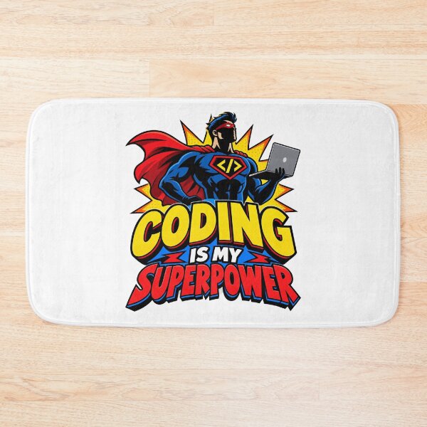 Item preview, Coding Is My Superpower designed and sold by Mystik-Media.