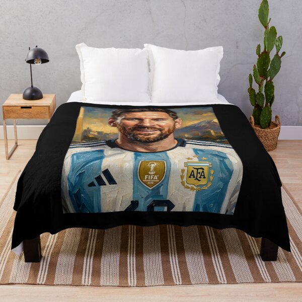 Item preview, Lionel Messi Oil Painting designed and sold by maretsad.
