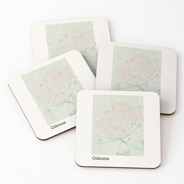 Item preview, Odessa Minimalistic Map Art designed and sold by MapsNerd.