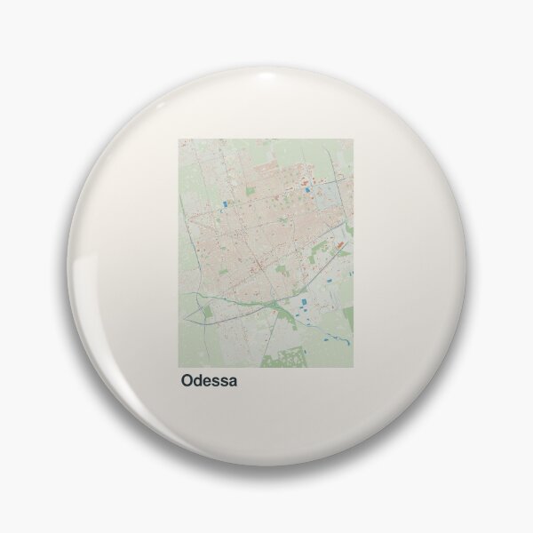 Item preview, Odessa Minimalistic Map Art designed and sold by MapsNerd.