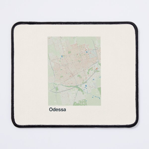 Item preview, Odessa Minimalistic Map Art designed and sold by MapsNerd.