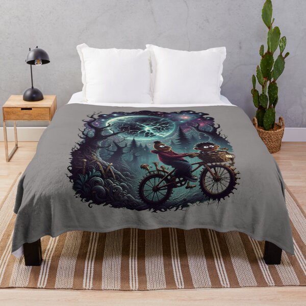 Item preview, Bert and Ernie E.T. Bike Flight Moon Mashup-40 designed and sold by DimitriKnoll.