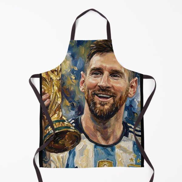 Item preview, Lionel Messi Oil Painting designed and sold by maretsad.