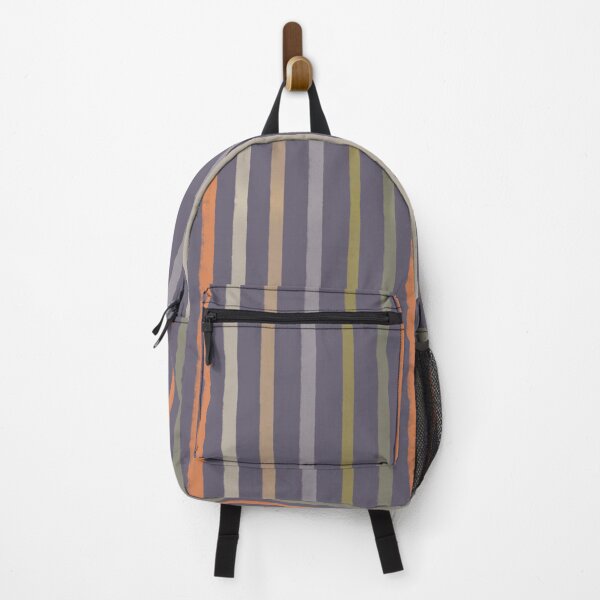 Item preview, Spooky Halloween Purple Watercolor Stripe Pattern Merch designed and sold by somecallmeninastudio .