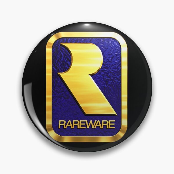 Item preview, RARE – Iconic retro gold logo designed and sold by Pixel Sakura Gallery.