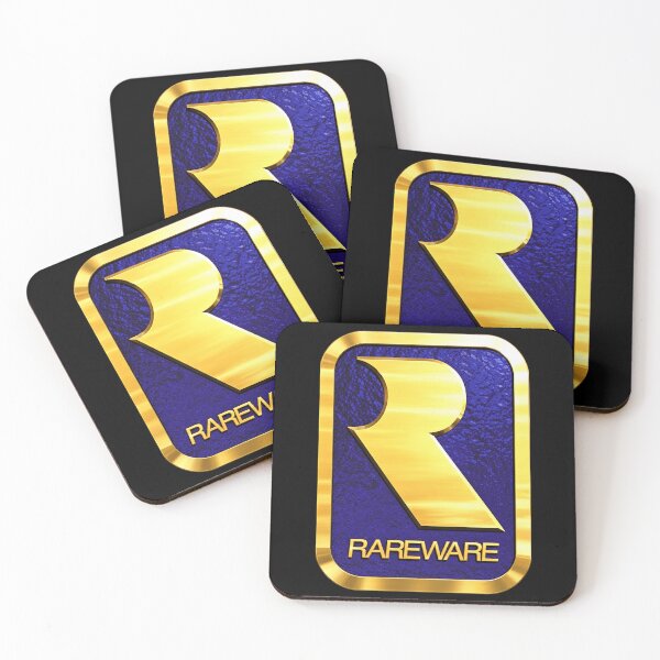 Item preview, RARE – Iconic retro gold logo designed and sold by Pixel Sakura Gallery.