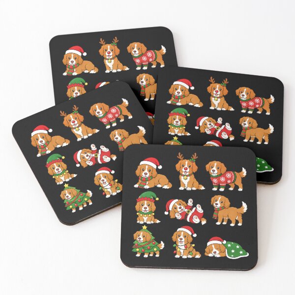 Item preview, Funny Nova Scotia Duck Tolling Retriever Dog Christmas Holiday Xmas Mom Dad designed and sold by rafaeltto.