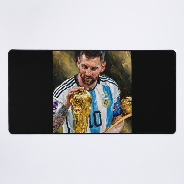 Item preview, Lionel Messi Oil Painting designed and sold by maretsad.