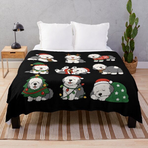 Item preview, Funny Old English Sheepdog Christmas Holiday Xmas Mom Dad designed and sold by rafaeltto.