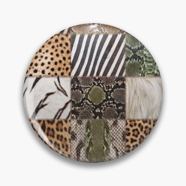 Item preview, Wild Animal Print and Exotic Skin Patchwork Pattern Art designed and sold by AfresStudio.